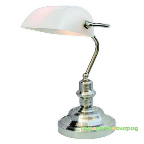 Фото Настольная лампа Arte Lamp Banker A2491LT-1SS