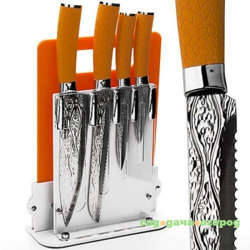 Фото Набор ножей MAYER & BOCH, 6 предметов, оранжевый