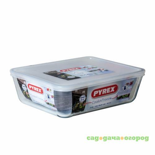 Фото Блюдо для запекания Pyrex, Cook & Freeze, 19*14*4 см