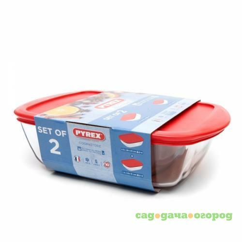 Фото Набор форм для запекания Pyrex, Cook&Store, Winter, 2 предмета