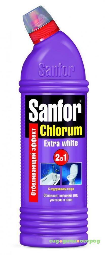 Фото Чистящее средство Sanfor, Chlorum, 2 в 1, 0,75 л