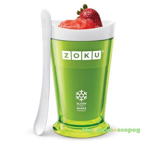 Фото Форма для холодных десертов ZOKU, SLUSH&SHAKE, зеленый