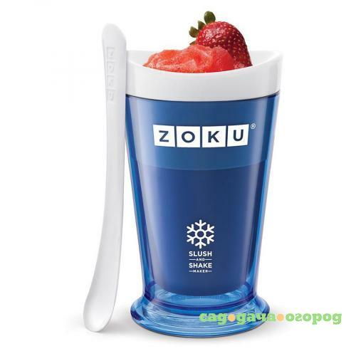 Фото Форма для холодных десертов ZOKU, SLUSH&SHAKE, синий