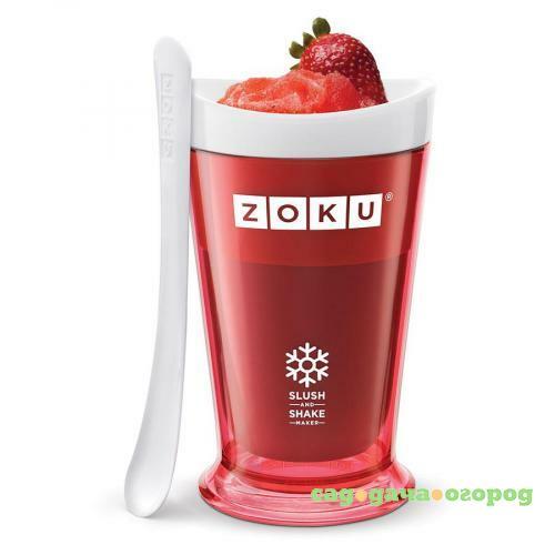 Фото Форма для холодных десертов ZOKU, SLUSH&SHAKE, красный