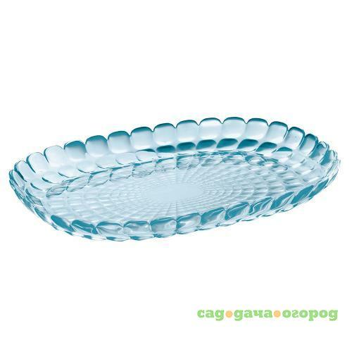 Фото Поднос guzzini, Tiffany, M Tray, голубой, 32*22,5 см