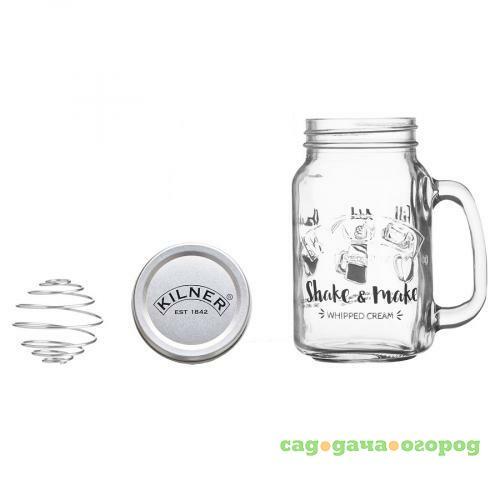 Фото Банка для взбивания KILNER, Shake and Make, 540 мл