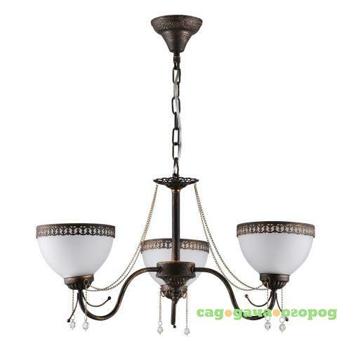 Фото Подвесная люстра IDLamp Сhiacchierino 557/3-Blackpatina