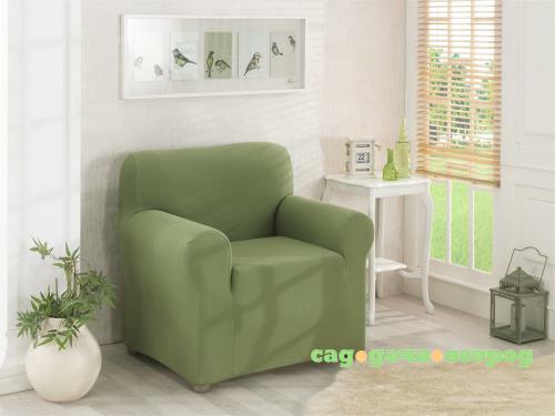 Фото Чехол для кресла KARNA, NAPOLI, зеленый