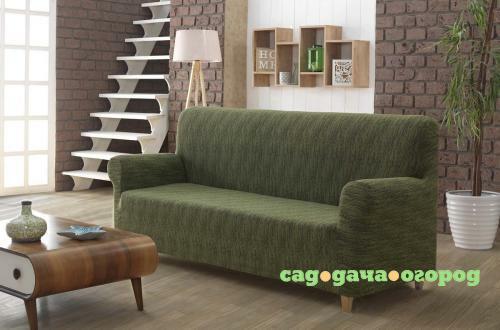Фото Чехол для дивана KARNA, ROMA, зеленый