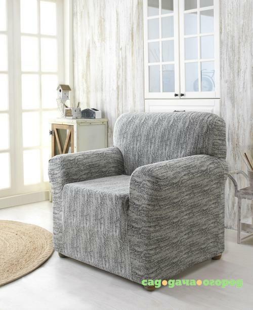 Фото Чехол для кресла KARNA, ROMA, серый