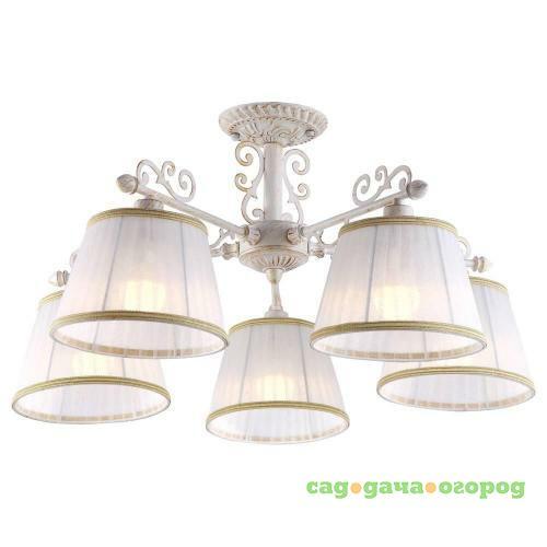 Фото Потолочная люстра Arte Lamp Jess A9513PL-5WG