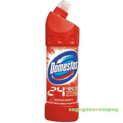 Фото Чистящее средство Domestos, Фруктовая свежесть, 1 л