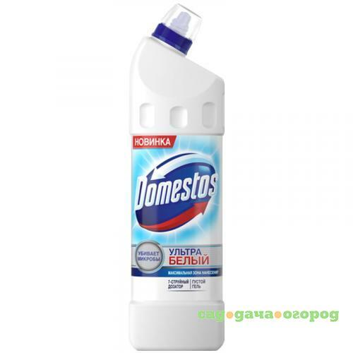 Фото Чистящее средство Domestos, Ультра Белый, 1 л