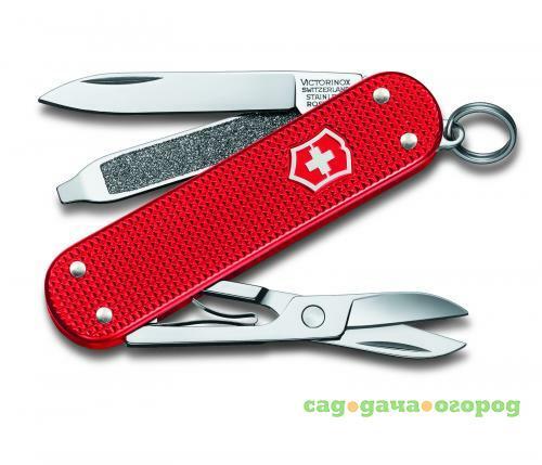 Фото Нож-брелок VICTORINOX, Classic, Alox, 5 функций