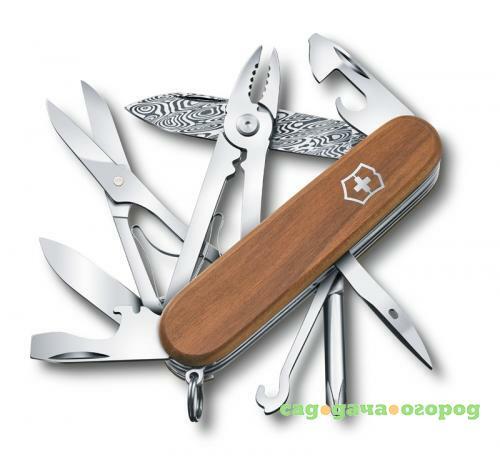 Фото Перочинный нож VICTORINOX, Deluxe, Tinker Damast LE 2018, 15 функций