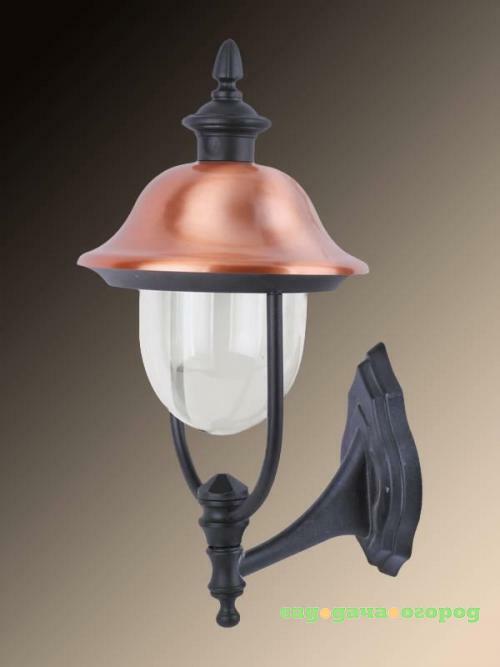 Фото Уличный настенный светильник Arte Lamp Barcelona A1481AL-1BK