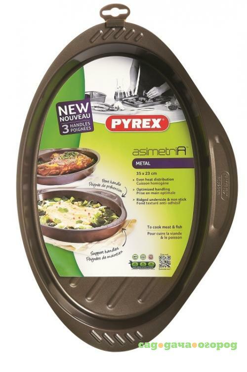 Фото Форма для запекания Pyrex, asimetriA, 33*25, овальная