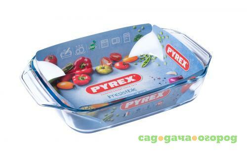 Фото Форма для запекания Pyrex, Irresistible, 35*23 см, 2,9 л, прямоугольная