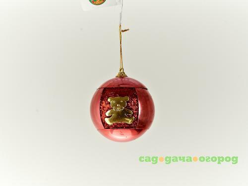 Фото Елочная игрушка Monte Christmas, Золотой мишка, 8 см
