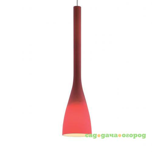 Фото Подвесной светильник Ideal Lux Flut SP1 Big Rosso