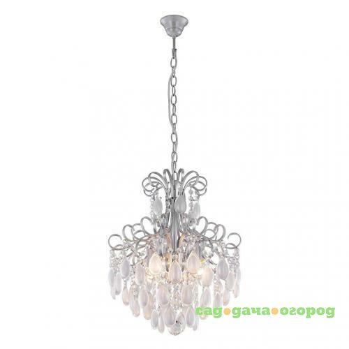 Фото Подвесная люстра Crystal Lux Sevilia SP4 Silver