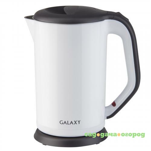 Фото Чайник электрический GALAXY, 2000W, 1,7 л, белый