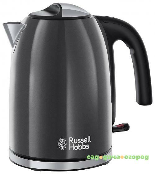 Фото Чайник электрический Russell Hobbs, Colours Plus, Grey, 1,7 л, 2400W