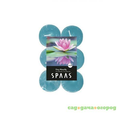 Фото Чайная свеча ароматическая SPAAS, Волшебная кувшинка, 12 шт