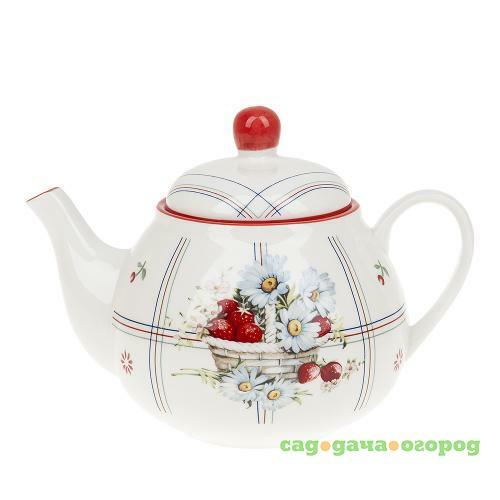 Фото Чайник заварочный Best Home Porcelain, Лукошко, 1 л