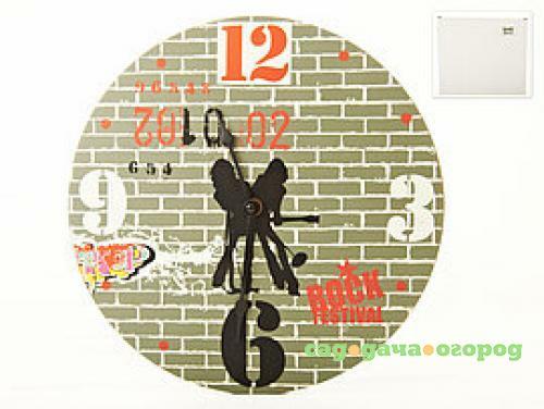 Фото Часы настенные ENS, Rock-n-Roll, 30 см