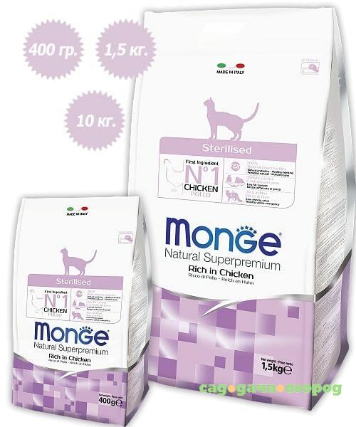 Фото Monge Cat Sterilised