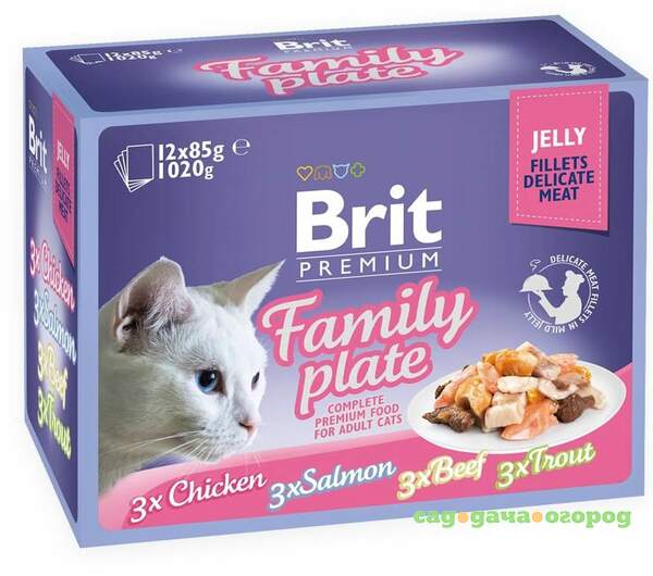 Фото Brit Premium Family Plate Jelly