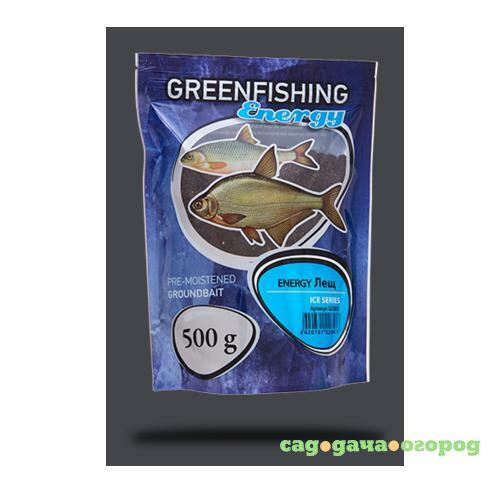 Фото Прикормка Greenfishing Зима ENERGY "Лещ" (готовая) 500 гр.
