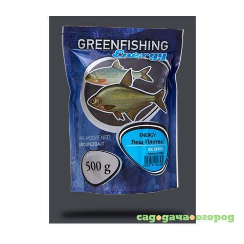 Фото Прикормка Greenfishing Зима ENERGY "Лещ-Плотва Холодная вода" (готовая) 500 гр.