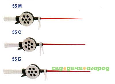 Фото Удочка зимняя Пирс КМ 55Б из пластика АБС