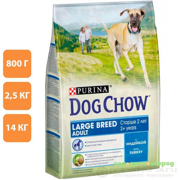 Фото Dog Chow Large Breed Adult Turkey