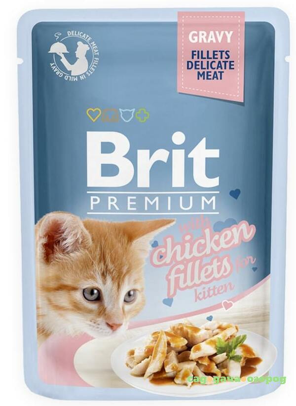 Фото Brit Premium Chicken Fillets Kitten