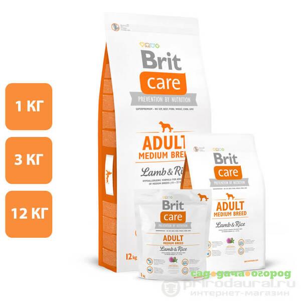 Фото Brit Care Dog Adult Medium Breed Lamb&Rice