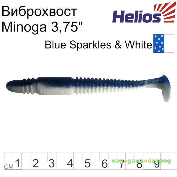 Фото Minoga Blue Sparkles & White