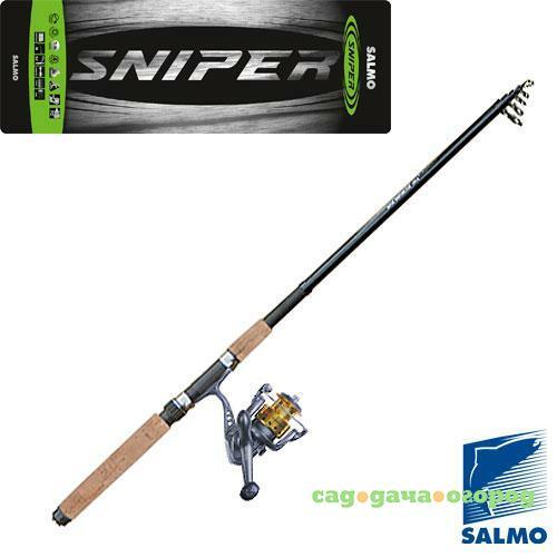 Фото Спиннинг-комплект Salmo Sniper Travel Spin Set