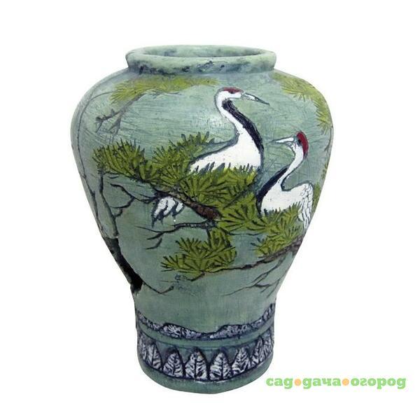 Фото Египетская ваза с лебедями