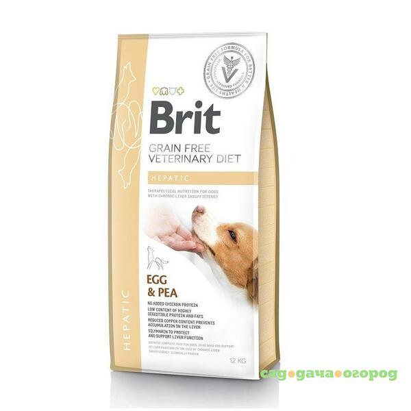 Фото Brit VD Dog Grain Free Hepatic Egg&Pea