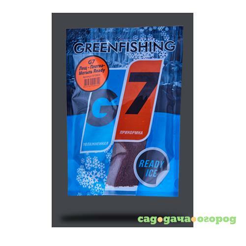 Фото Прикормка Greenfishing Зима G-7 Лещ-Плотва Мотыль READY 350гр.