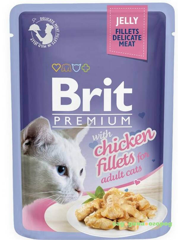 Фото Brit Premium Chicken Fillets Jelly