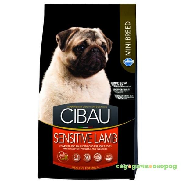 Фото Farmina Cibau Sensitive Mini Breed Lamb