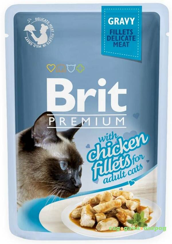 Фото Brit Premium Chicken Fillets Gravy
