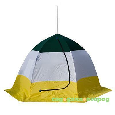 Фото Палатка-зонт Элит 4-местная двухслойная
