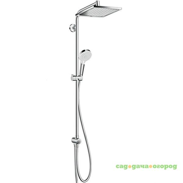 Фото Crometta Showerpipe Reno EcoSmart 27289000 без смесителя Хром