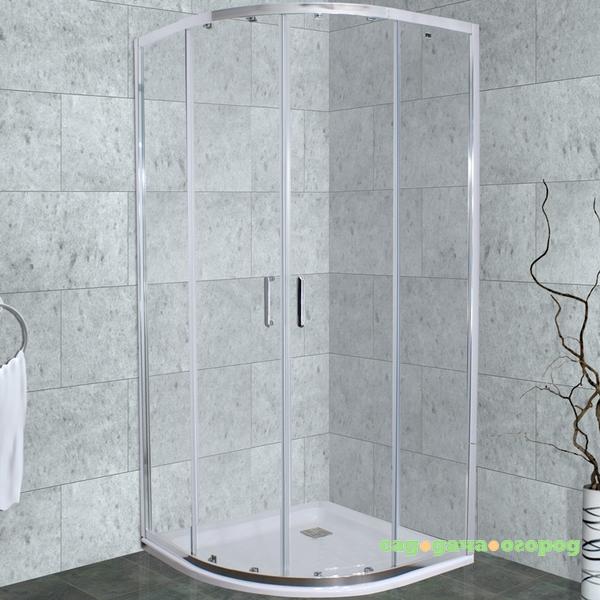 Фото Altti 601 100x100 Clean Glass Хром