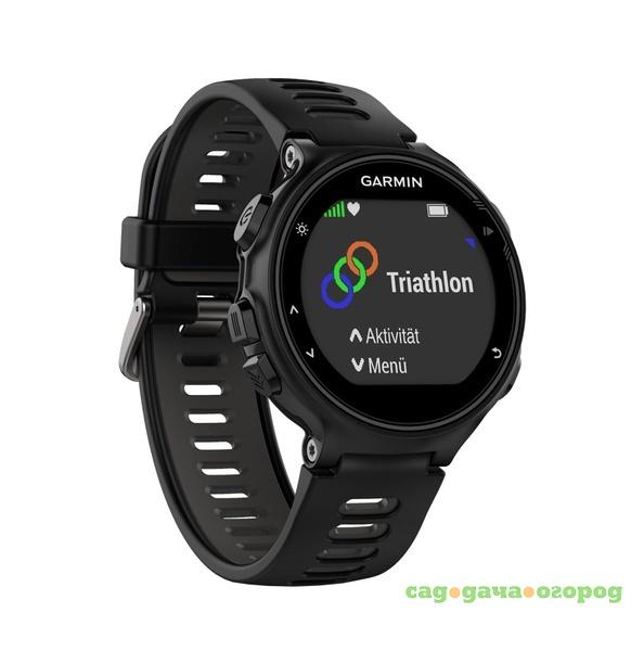 Фото Спортивный навигатор Garmin FORERUNNER 735 XT HRM-Tri-Swim черно-серые (010-01614-09)